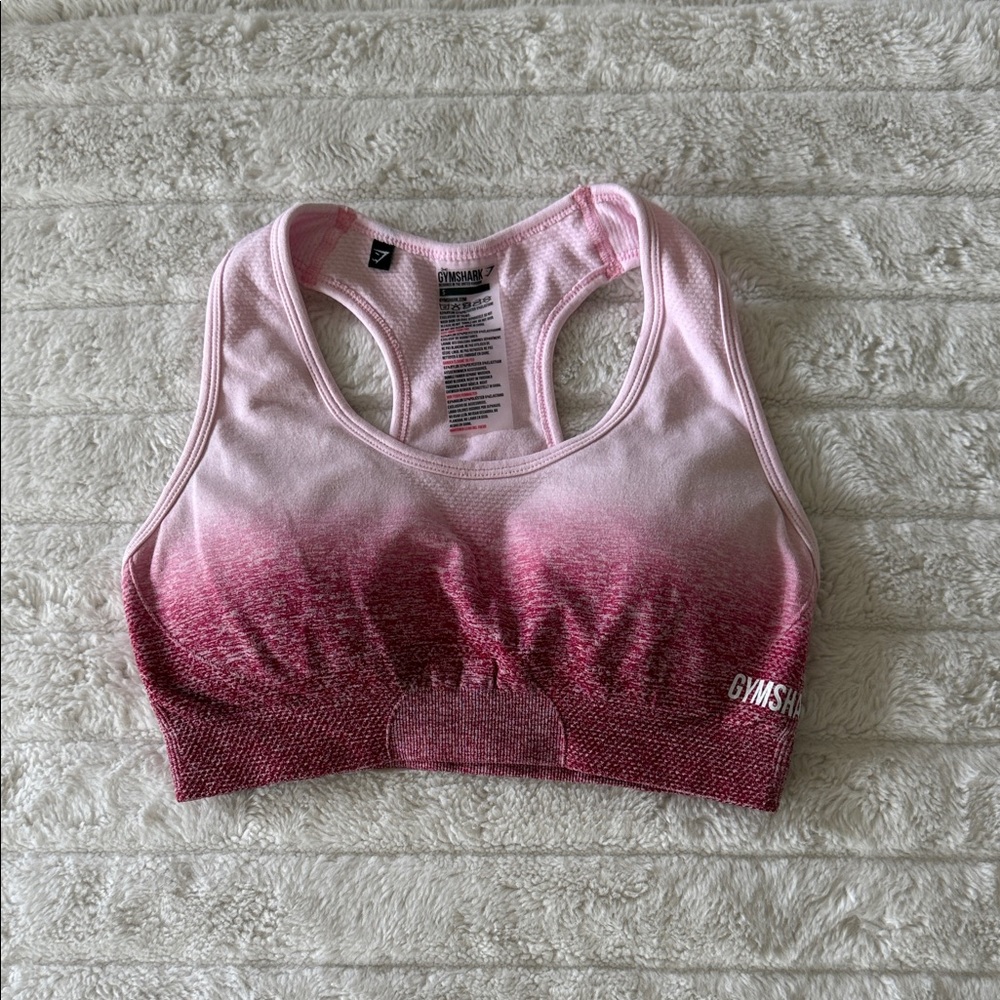 Gymshark Gradient Pink Sports Bra